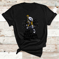 Funny Eat Sleep Braap Repeat Shirt Dirtbike T Shirt - Wonder Print Shop