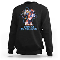Women Belong In Science Girls Empowerment Women's Day Sweatshirt - Wonder Print Shop