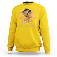 Pretty Black And Educated Black Month History African Pride Sweatshirt - Wonder Print Shop