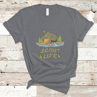 Scout Camping Life Hiking Camping Outdoors Troop Leader T-Shirt - Wonder Print Shop