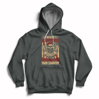 Never Underestimate An Old Man Who Defended Your Country Hoodie - Wonder Print Shop