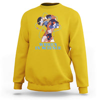 Women Belong In Science Girls Empowerment Women's Day Sweatshirt - Wonder Print Shop