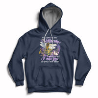 You Came To Say Hello Today I Whispered I Miss You Angels Spiritual Dragonfly Hoodie - Wonder Print Shop