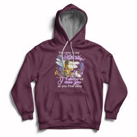 You Came To Say Hello Today I Whispered I Miss You Angels Spiritual Dragonfly Hoodie - Wonder Print Shop