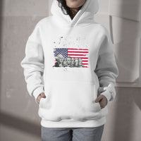 Vintage It's Only Treason If You Lose 4th Of July Independence Day Presidents Day Founding Fathers US Pride American Flag Patriots Political Hoodie - Wonder Print Shop