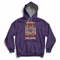 Never Underestimate An Old Man Who Defended Your Country Hoodie - Wonder Print Shop