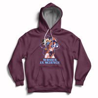 Women Belong In Science Girls Empowerment Women's Day Hoodie - Wonder Print Shop