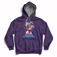 Women Belong In Science Girls Empowerment Women's Day Hoodie - Wonder Print Shop