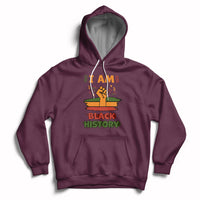 I Am Black History Month African American Pride Celebration Hoodie - Wonder Print Shop