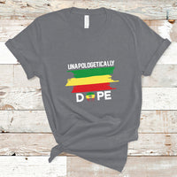 Unapologetically Dope Black Pride Melanin African American T Shirt - Wonder Print Shop