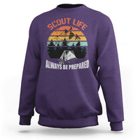 Scout Camping Always Be Prepared Hiking Camping Outdoors Troop Leader Sweatshirt - Wonder Print Shop