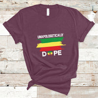 Unapologetically Dope Black Pride Melanin African American T Shirt - Wonder Print Shop