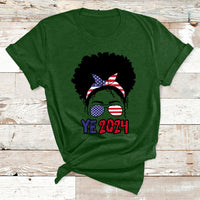 Ye 2024 For President Ye2024 Messy Bun T Shirt - Wonder Print Shop