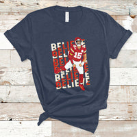 Believe Believe Believe Mahomes If It's Grim Be The Grim Reaper T-Shirt - Wonder Print Shop
