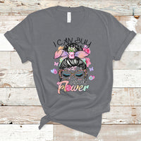 I Can Buy Myself Flowers Self-love Floral Messy Bun Feminist T-Shirt - Wonder Print Shop