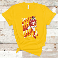 Believe Believe Believe Mahomes If It's Grim Be The Grim Reaper T-Shirt - Wonder Print Shop