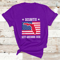 Desantis Best Governor Ever Florida US State Political T Shirt - Wonder Print Shop
