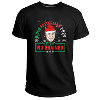 Biden Fetterman 2024 It's a No Brainer Funny Biden, Political T Shirt - Wonder Print Shop