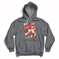 Believe Believe Believe Mahomes If It's Grim Be The Grim Reaper Hoodie - Wonder Print Shop
