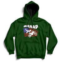 Braap Vintage Usa American Flag Tee Hoodie - Wonder Print Shop