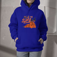 Rule The Jungle Fear Da Tiger King Of The North Sundey Hoodie - Wonder Print Shop