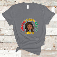 Womens Unapologetically Locd Black History Queen Melanin T Shirt - Wonder Print Shop