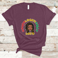 Womens Unapologetically Locd Black History Queen Melanin T Shirt - Wonder Print Shop