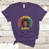 Womens Unapologetically Locd Black History Queen Melanin T Shirt - Wonder Print Shop