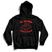 Mothman Cryptid Cryptozoology American Flag 1 Hoodie - Wonder Print Shop