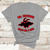 Mothman Cryptid Cryptozoology American Flag 1 T Shirt - Wonder Print Shop