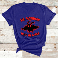 Mothman Cryptid Cryptozoology American Flag 1 T Shirt - Wonder Print Shop