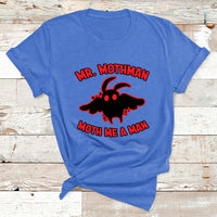 Mothman Cryptid Cryptozoology American Flag 1 T Shirt - Wonder Print Shop