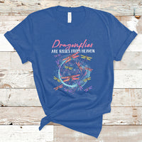 Dragonflies Are Kisses From Heaven Angels Spiritual Heavenly T Shirt - Wonder Print Shop