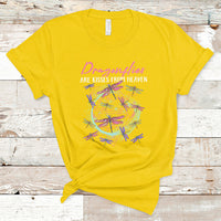 Dragonflies Are Kisses From Heaven Angels Spiritual Heavenly T Shirt - Wonder Print Shop