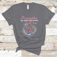 Dragonflies Are Kisses From Heaven Angels Spiritual Heavenly T Shirt - Wonder Print Shop