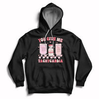 Retro You Give Me Tachycardia ICU Nurse Life Valentines Day Hoodie - Wonder Print Shop