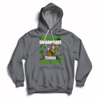 First Shenanigans Then Malarkey St. Patrick's Day Leprechaun Hoodie - Wonder Print Shop
