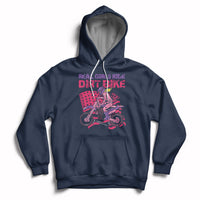 Real Girls Ride Dirt Bikes Motocross Lovers Gifts For Womens Hoodie - Wonder Print Shop