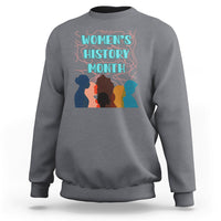 Women's History Month Well Behaved Womens Feminist Women Strong Sweatshirt - Wonder Print Shop