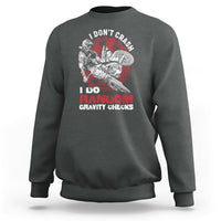 I Don't Crash I Do Gravity Checks Motocross Dirt Bike Biker Sweatshirt - Wonder Print Shop