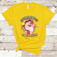 Baby's First Mother's Day On The Inside Boy Pregnant Mommy Announcement T Shirt - Wonder Print Shop
