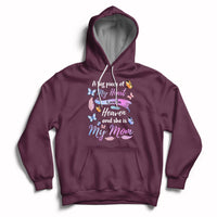 A Big Piece Of My Heart Lives In Heaven And She Is My Mom Mother's Day Hoodie - Wonder Print Shop