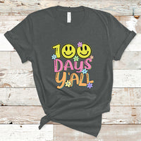 100th Days Y'all Funny 100th Days Of School Teacher Student T Shirt - Wonder Print Shop