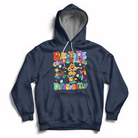Everyone Communicates Differently Special Education Autism Hoodie - Wonder Print Shop