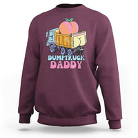 Dumptruck Daddy Peach Funny Sweatshirt - Wonder Print Shop
