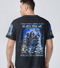 There's A Special Place In Hell For Me Skull T Shirt - Wonder Print Shop