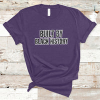 Built By Black History Celebrate Black History Month Pride T-Shirt - Wonder Print Shop