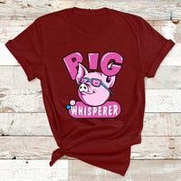 Pig Whisperer Shirt Gift For Pig Lover T Shirt - Wonder Print Shop