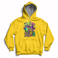 Mardi Gras 2023 Squad Mardi Gras Costume Carnival Mask Hoodie - Wonder Print Shop