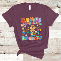 Everyone Communicates Differently Special Education Autism T Shirt - Wonder Print Shop